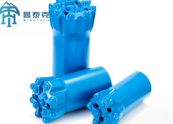 R32 76mm 45CrNi Thread Button Bits With 13 Carbides For Top Hammer Drilling Tools
