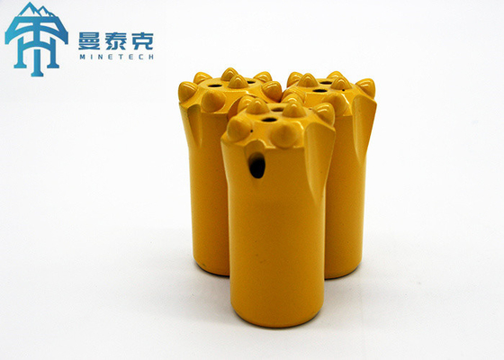 Forged Tapered Rock Drilling Bit 11° 7° 12° 2*7mm Button Diameter