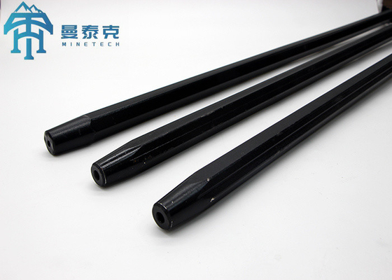 Full Carburized 12° Drilling Bar Hexagonal Drill Rods For Tunnelling And Drifting