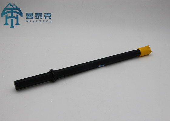 H19 11 Degree Taper Drill Rod For Tunneling Hexagonal