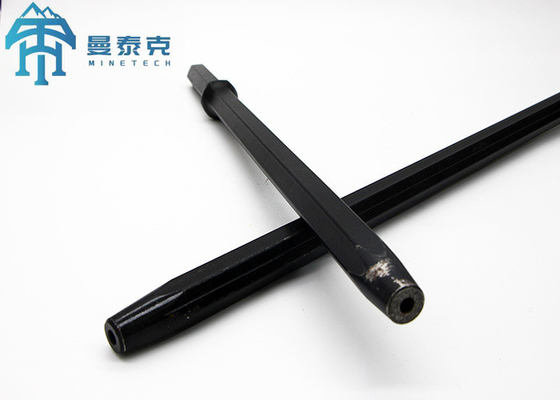 Tapered Tools Hexagonal Drill Rod H25 / H22 Rock Bits Hole Drilling