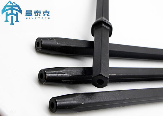 1200mm Carbon Steel Hexagonal Drill Rod with 11 Degree Taper for Pneumatic Rock Drill