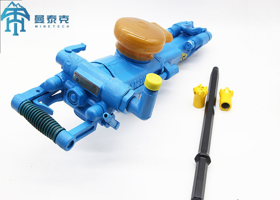 YT28 Pneumatic Rock Drilling Machine Hand Held with H22 Shank for Medium-Hard Rock and Small Vibration