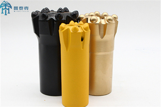 Normal Wear Resistance Rock Drilling Bit with 13 Buttons for Medium-hard to Hard Rock