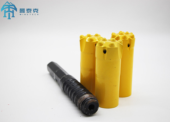 Tungsten Carbide 45mm R32 Thread Button Rock Drill Bits with Ballistic Spherical and Semi-Ballistic Buttons