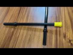 YT27 Jackhammer Accessory Hexagonal Drill Rod With Carbon Steel Material
