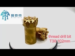 45-127mm R25-T51 Retrac Thread Button Bit Ballistic / Spherical