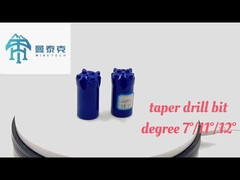 Rock Blasting Hole Tapered Button Bit 32mm 11 Degree for Construction Use