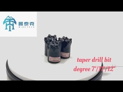 Forging Carbide Steel Taper Bit 36mm  7 Buttons For Mining