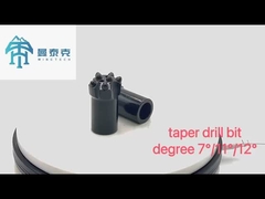 38mm Tapered Button Bit with 11 Degree for Blasting Hole Drilling in Geological Exploration