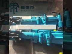 Y26 Model Hand-Held Pneumatic Rock Drill with 60mm Piston Stroke and 28kg Weight for Efficient Drilling